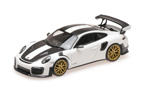 MINICHAMPS 1/43scale PORSCHE 911 (991.2) GT2RS ? 2018 ? WHITE (WEISSACHPAKET)  [No.410067222]