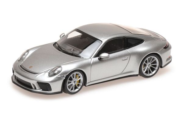 MINICHAMPS 1/43scale PORSCHE 911 (991.2) GT3 TOURING ? 2018 ? SILVER METALLIC  [No.410067422]