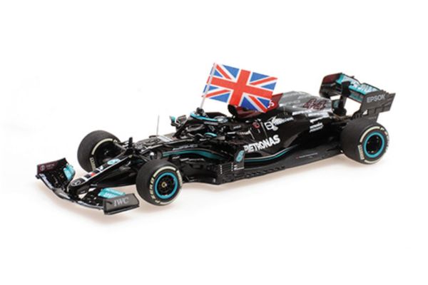 MINICHAMPS 1/43scale Mercedes AMG Petronas Formula One Team W12 E Performance Lewis Hamilton UK GP 2021 Winner  [No.410211144]