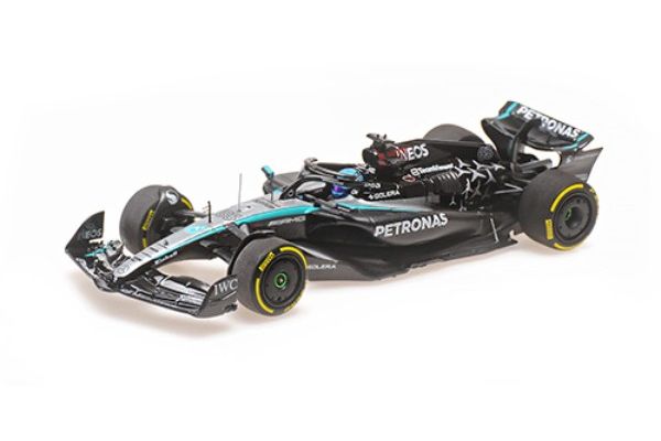 MINICHAMPS 1/43scale Mercedes AMG Petronas F1 Team W15 E Performance George Russell 2024  [No.410240163]