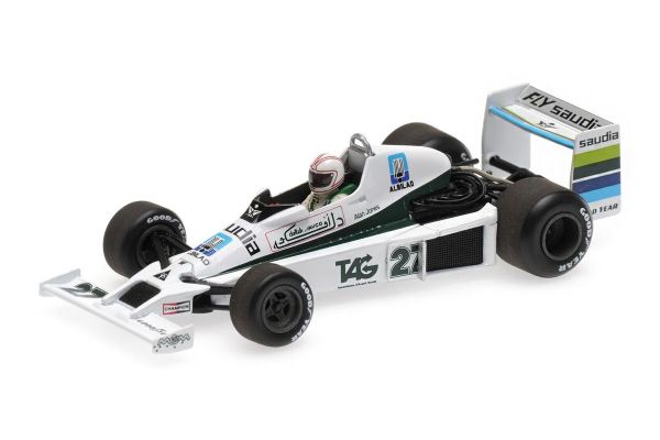 MINICHAMPS 1/43scale WILLIAMS FORD FW06 – ALAN JONES – 3RD PLACE USA GP WEST 1979  [No.410790027]