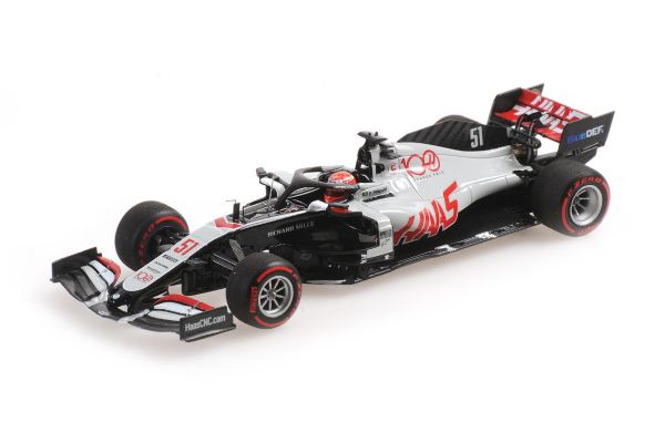MINICHAMPS 1/43scale Haas F1 Team VF-20 Pietro Fittipaldi Abu Dhabi GP2020  [No.417201751]