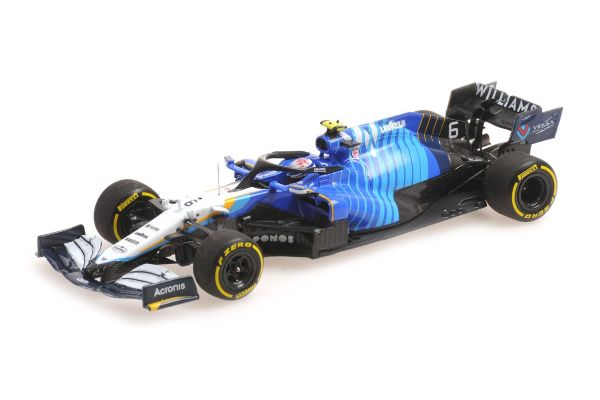 MINICHAMPS 1/43scale Williams Racing Mercedes FW43B Nicholas Latifi Bahrain GP 2021  [No.417210106]