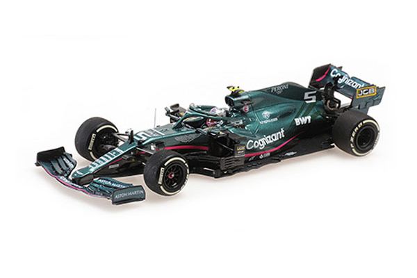 MINICHAMPS 1/43scale Aston Martin Cognizant Formula One Team AMR21 Sebastian Vettel Monaco GP 2021  [No.417210605]