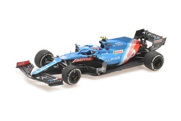 MINICHAMPS 1/43 アルピーヌ F1 チーム A521 エステバン・オコン ハンガリーGP 2021 ウィナー  [No.417211231]