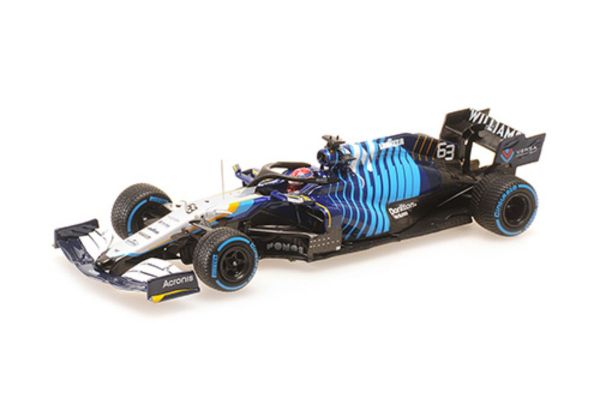 MINICHAMPS 1/43scale Williams Racing Mercedes FW43B George Russell Belgium GP 2021 2nd place  [No.417211363]