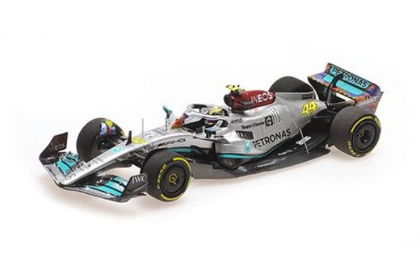 MINICHAMPS 1/43 メルセデス AMG ペトロナス フォーミュラ ワン チーム F1 W13 E パフォーマンス ルイス･ハミルトン マイアミGP 2022   [No.417220544]