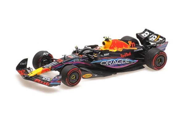 MINICHAMPS 1/43scale Oracle Red Bull Racing RB19 Sergio Perez Miami GP 2023 2nd Place  [No.417230511]