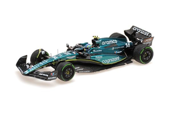 MINICHAMPS 1/43 アストン マーティン アラムコ コグニザント フォーミュラ 1 チーム AMR23 フェルナンド･アロンソ オランダGP 2023 2位入賞  [No.417231414]