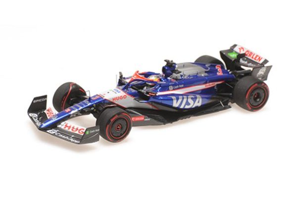 MINICHAMPS 1/43 ビザ キャッシュアップ RB F1チーム VCARB 01 ダニエル･リカルド 2024   [No.417240103]