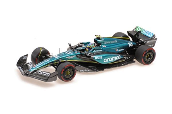 MINICHAMPS 1/43 アストン マーティン アラムコ F1チーム AMR24 フェルナンド･アロンソ 2024   [No.417240114]