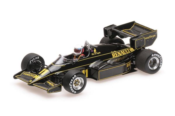 MINICHAMPS 1/43scale LOTUS RENAULT 95T - ELIO DE ANGELIS - 1984  [No.417840011]