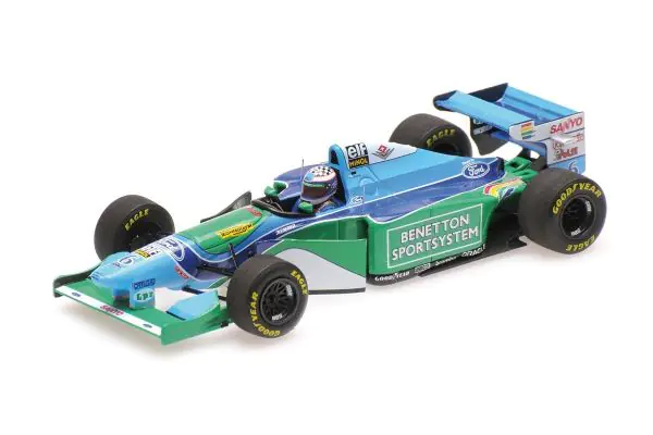 京商 ミニカー | MINICHAMPS 1/43scale BENETTON FORD B194 - JJ LEHTO