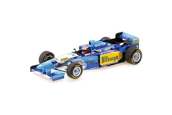 MINICHAMPS 1/43 ベネトン ルノー B195 ジョニー・ハーバート イギリスGP 1995 ウィナー  [No.417950802]