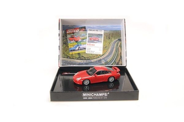 MINICHAMPS 1/43 ポルシェ 911 GT3 1999 レッド スポーツオート  [No.430068011]