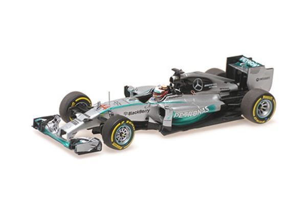 MINICHAMPS 1/43scale Mercedes AMG Petronas F1 Team W05 Lewis Hamilton 2014 World Champion  [No.436140044]