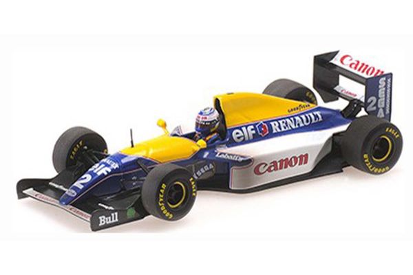 MINICHAMPS 1/43scale Williams Renault FW15 Alain Prost 1993 World Champion Weathering  [No.436936602]