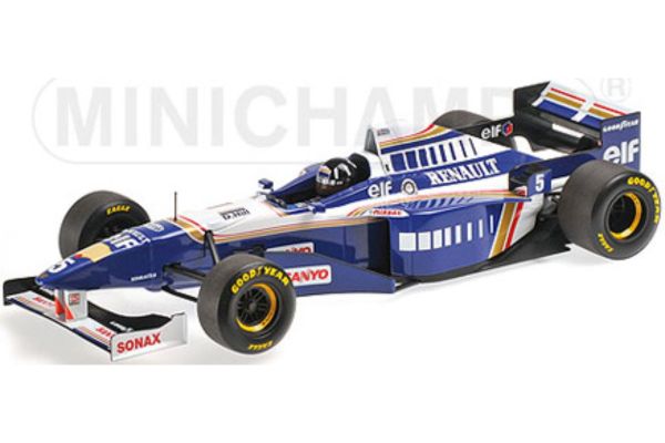 MINICHAMPS 1/43 ウィリアムズ ルノー FW18 デイモン・ヒル 1996 ワールドチャンピオン ウェザリング仕様  [No.436966605]