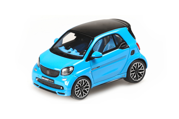 MINICHAMPS 1/43scale Smart Brabus Ultimate 125 2017 Blue  [No.437036201]