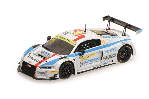 MINICHAMPS 1/43scale AUDI R8 LMS – HCB-RUTRONIC-RACING – PLENTZ – MACAU GT CUP – FIA GT WORLD CUP 2017  [No.437171712]
