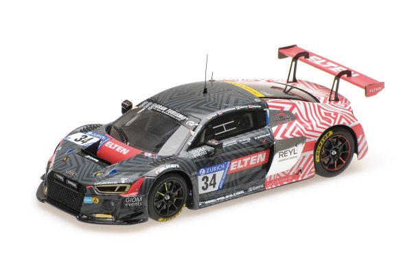 MINICHAMPS 1/43scale AUDI R8 LMS ? CAR COLLECTION MOTORSPORT ? SAURENMANN/ROCCO/KOCH/SLOOTEN ? 24H N?RBURGRING 2017  [No.437171734]