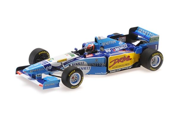 MINICHAMPS 1/18 ベネトン ルノー B195 ミハエル･シューマッハ フランスGP 1995 ウィナー  [No.510952501]