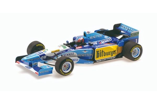 MINICHAMPS 1/18scale Benetton Renault B195 Michael Schumacher European GP 1995 Winner  [No.510953201]