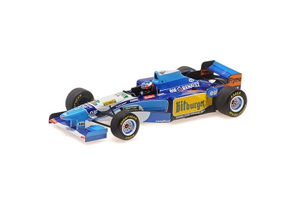 MINICHAMPS 1/43 ベネトン ルノー B195 ミハエル・シューマッハ モナコGP 1995 ウィナー  [No.517950501]