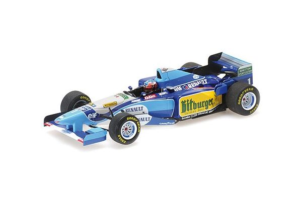 MINICHAMPS 1/43 ベネトン ルノー B195 ミハエル・シューマッハ パシフィックGP 1995 ウィナー ワールドチャンピオン  [No.517951501]
