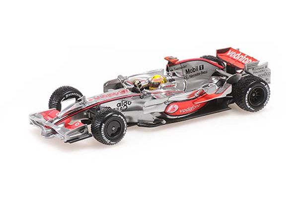 MINICHAMPS 1/43scale Vodafone McLaren Mercedes MP4/23 Lewis Hamilton Brazil GP 2008 World Champion  [No.530084332]
