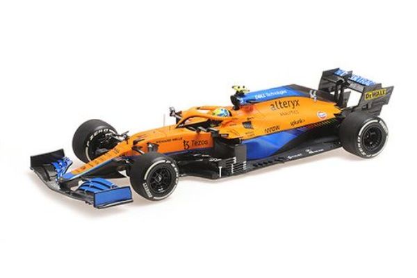 MINICHAMPS 1/18 マクラーレン F1 チーム MCL35M ランド・ノリス イタリアGP 2021  2位入賞  [No.530213304]