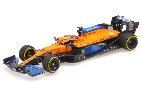 MINICHAMPS 1/43scale McLaren Renault MCL35 Carlos Sainz Jr. Italy GP 2020 2nd place  [No.537205155]
