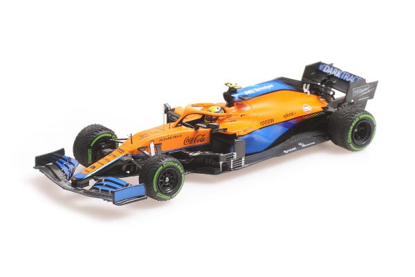 MINICHAMPS 1/43scale McLaren F1 Team MCL35M Land Norris Emilia Romagna GP 2021 3rd Place  [No.537214504]