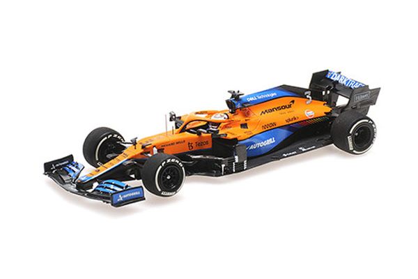 MINICHAMPS 1/43scale McLaren F1 Team MCL35M Daniel Ricciardo France GP 2021  [No.537215103]