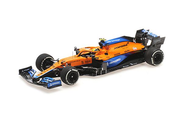 MINICHAMPS 1/43scale McLaren F1 Team MCL35M Lando Norris France GP 2021  [No.537215104]