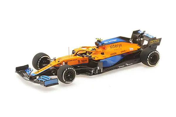 おもちゃ/ぬいぐるみ1/18 McLaren MCL35M Abu Dhabi No.4 ノリス
