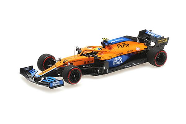 MINICHAMPS 1/43scale McLaren F1 Team MCL35M Lando Norris Russia GP 2021 F1 First Pole Position  [No.537215904]