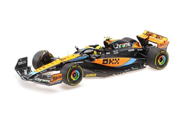 MINICHAMPS 1/18 マクラーレン F1 チーム MCL60 ランド･ノリス ハンガリーGP 2023 2位入賞   [No.537233004]