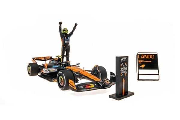 MINICHAMPS 1/18 マクラーレン F1チーム MCL39 ランド･ノリス アブダビGP 2025 ワールドチャンピオン  [No.537254104]