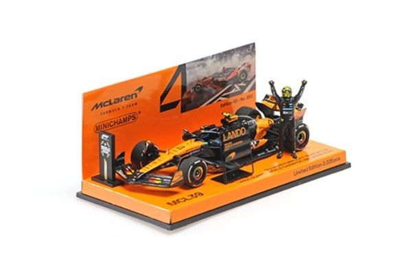 MINICHAMPS 1/43 マクラーレン F1チーム MCL39 ランド･ノリス アブダビGP 2025 ワールドチャンピオン  [No.537256604]