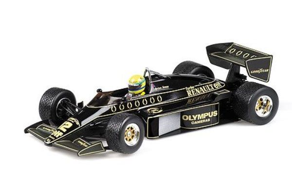 MINICHAMPS 1/18scale Lotus Renault 97T Ayrton Senna Portugal GP 1985 (rain tires)  [No.540851872]