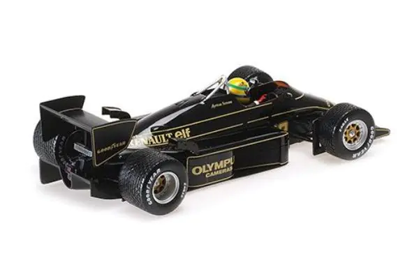 Lotus【激レア】ロータスルノー97T  1985年アイルトン　セナ　ミニチャンプス製品