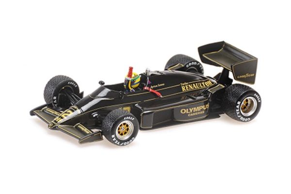 MINICHAMPS 1/43scale Lotus Renault 97T Ayrton Senna Portugal GP 1985 First F1 Victory Rain Tires/Weathering Specifications  [No.540853312]