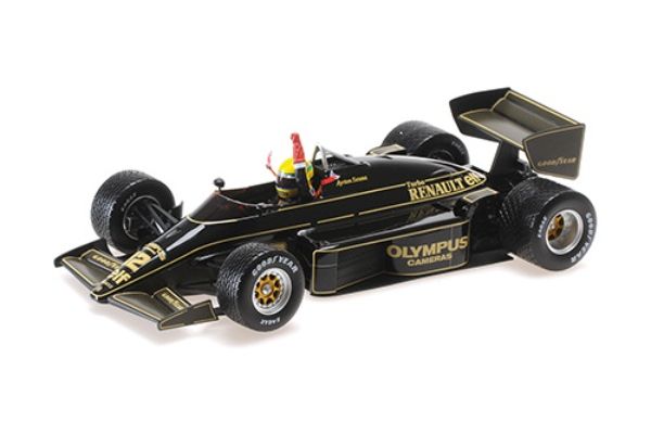 MINICHAMPS 1/18scale Lotus Renault 97T Ayrton Senna Portugal GP 1985 First F1 Victory Rain Tires/Weathering Specifications  [No.540853872]