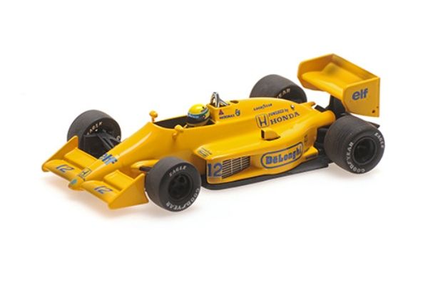 MINICHAMPS 1/43 ロータス ホンダ 99T アイルトン･セナ モナコGP 1987 モナコGP初優勝 ウェザリング仕様  [No.540873392]