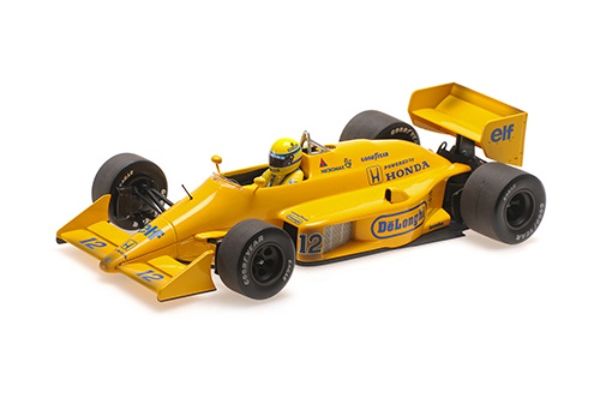 MINICHAMPS 1/18 ロータス ホンダ 99T アイルトン･セナ モナコGP 1987 モナコGP初優勝 ウェザリング仕様  [No.540873892]