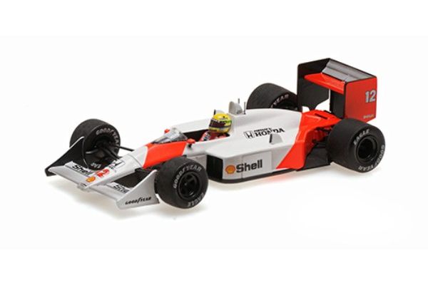 MINICHAMPS 1/43scale McLaren Honda MP4/4 Ayrton Senna 1988 World Champion Weathered Version  [No.540883312]