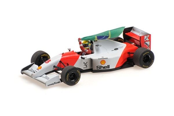 MINICHAMPS 1/43 マクラーレン フォード MP4/8 アイルトン･セナ オーストラリアGP 1993 ウィナー フラッグ付き/ウェザリング仕様  [No.540933308]