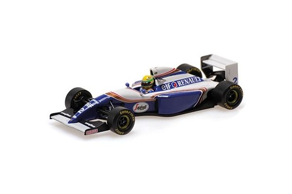 MINICHAMPS 1/64 ウィリアムズ ルノー FW16 アイルトン･セナ サンマリノGP 1994  [No.540946422]