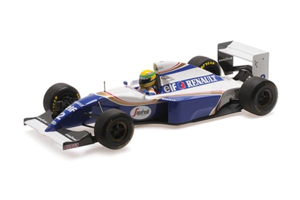 MINICHAMPS 1/12 ウィリアムズ ルノー FW16 アイルトン･セナ サンマリノGP 1994 ウェザリング仕様  [No.547943202]